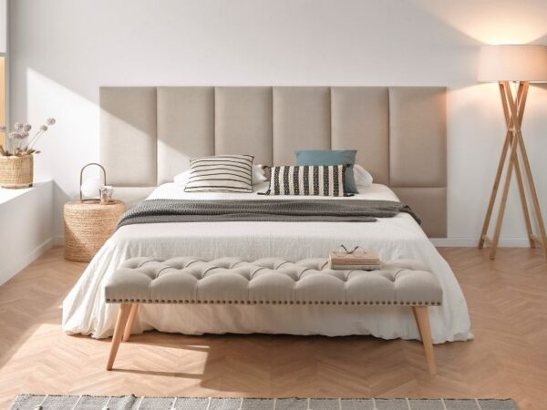 Panel tapizado para cama
